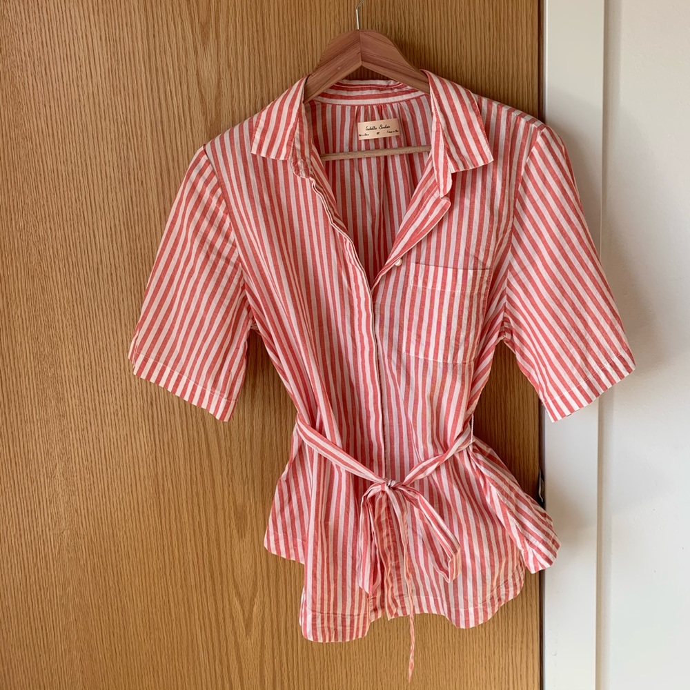 ANTHRO Isabella Sinclair Wellesley Button Down